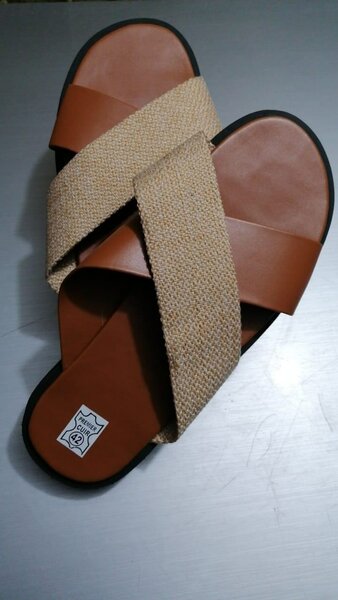 Sandales en cuir