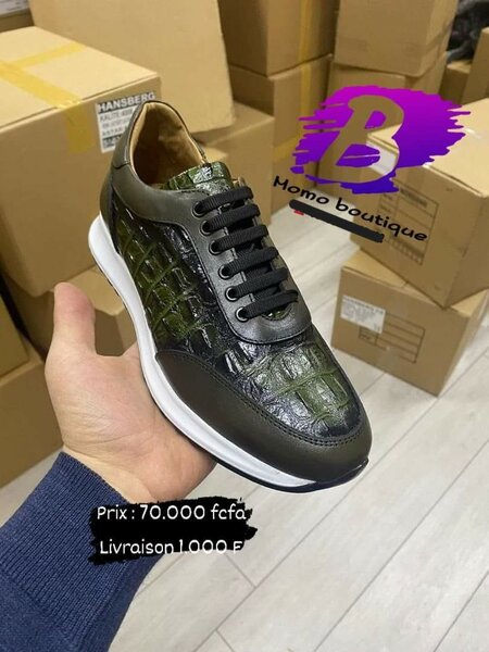 Chaussure vert
