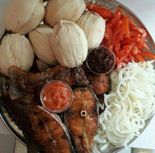 Plat de poisson avec légumes