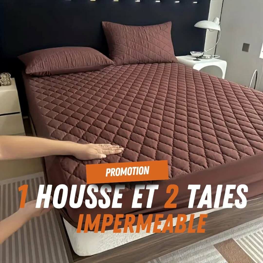 Housse de Lit Imperméable 2p