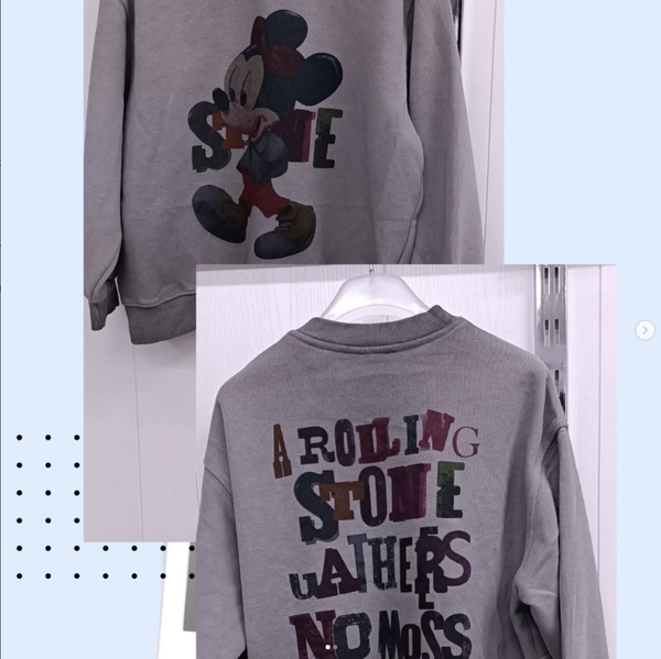 Серая толстовка