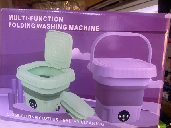 Foldable washing machine