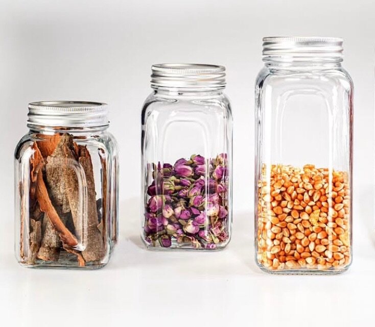 НАБОР СТЕКЛЯННЫХ БАНОК 3в1