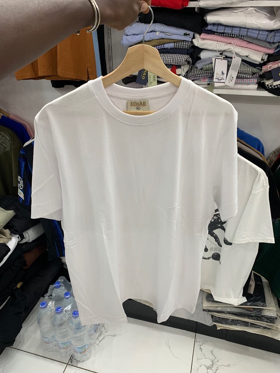 T-shirt Blanc Casual Homme