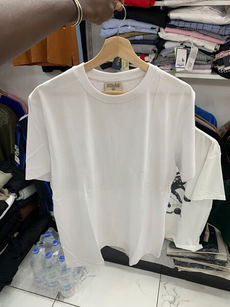 T-shirt Blanc Casual Homme