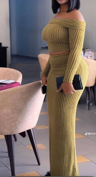 Robe Pull Épaules Dénudées