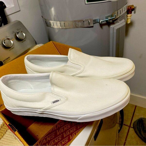 Vans Slip-On Blanches