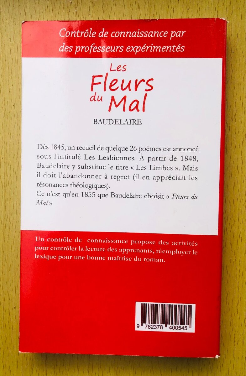 Les fleurs du mal