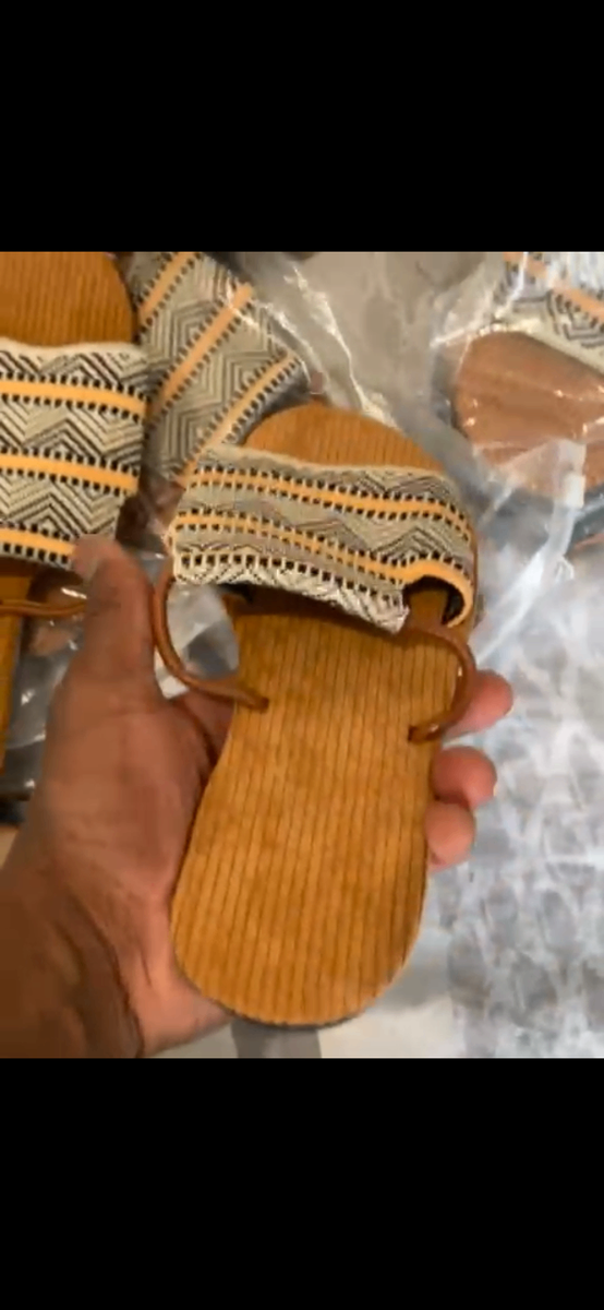 Sandales Bohèmes Tissées Femme