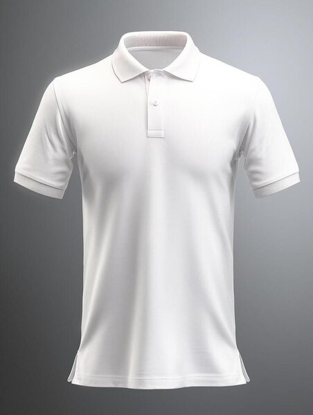 Polo blanc classique homme