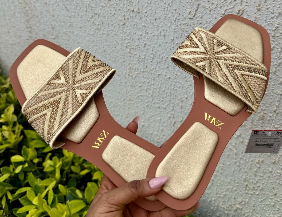 Zara slippers