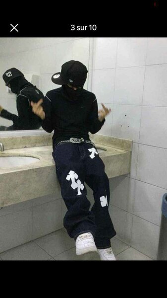 Pantalon baggy streetwear