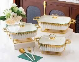 Ceramic serving dish