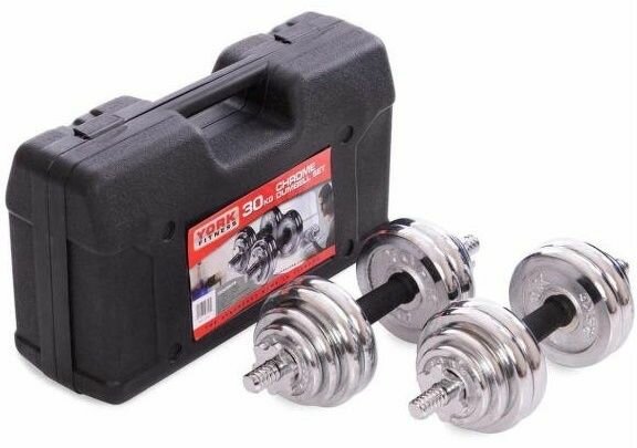 Набор гантели 30 кг в кейсе, гантель