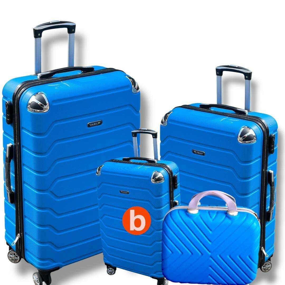 Valise 4 pièces rigides ABS