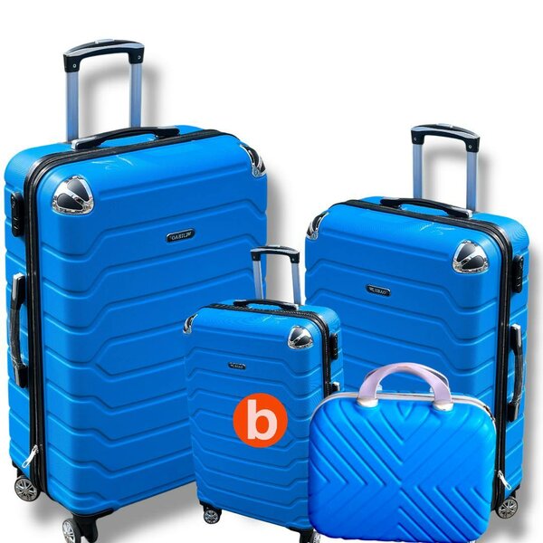 Valise 4 pièces rigides ABS