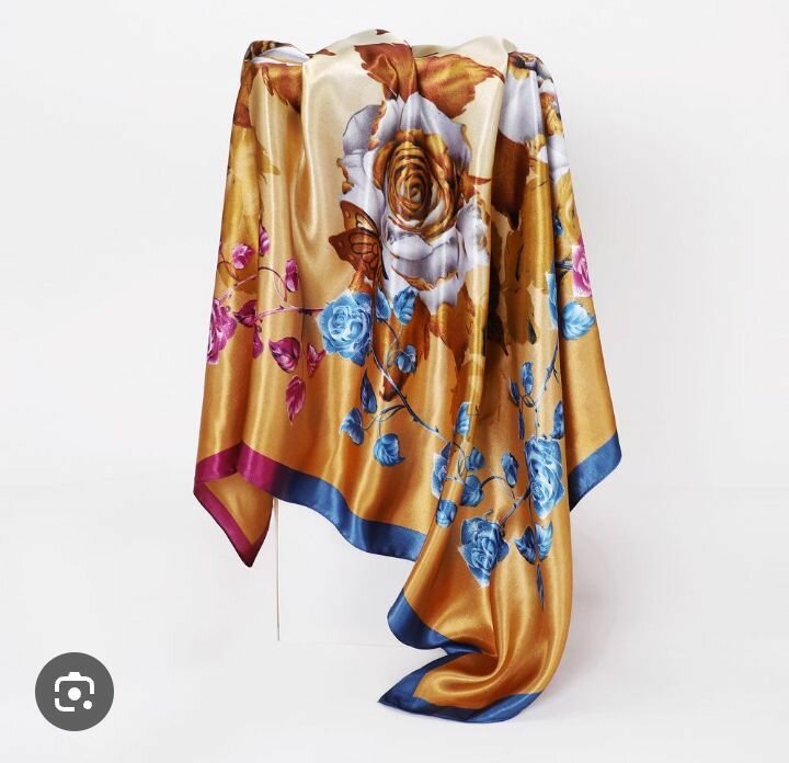 Foulards en soie imprimés