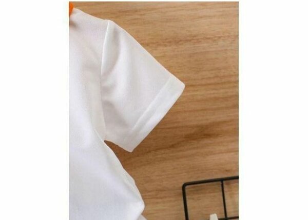 Polo enfant blanc adorable