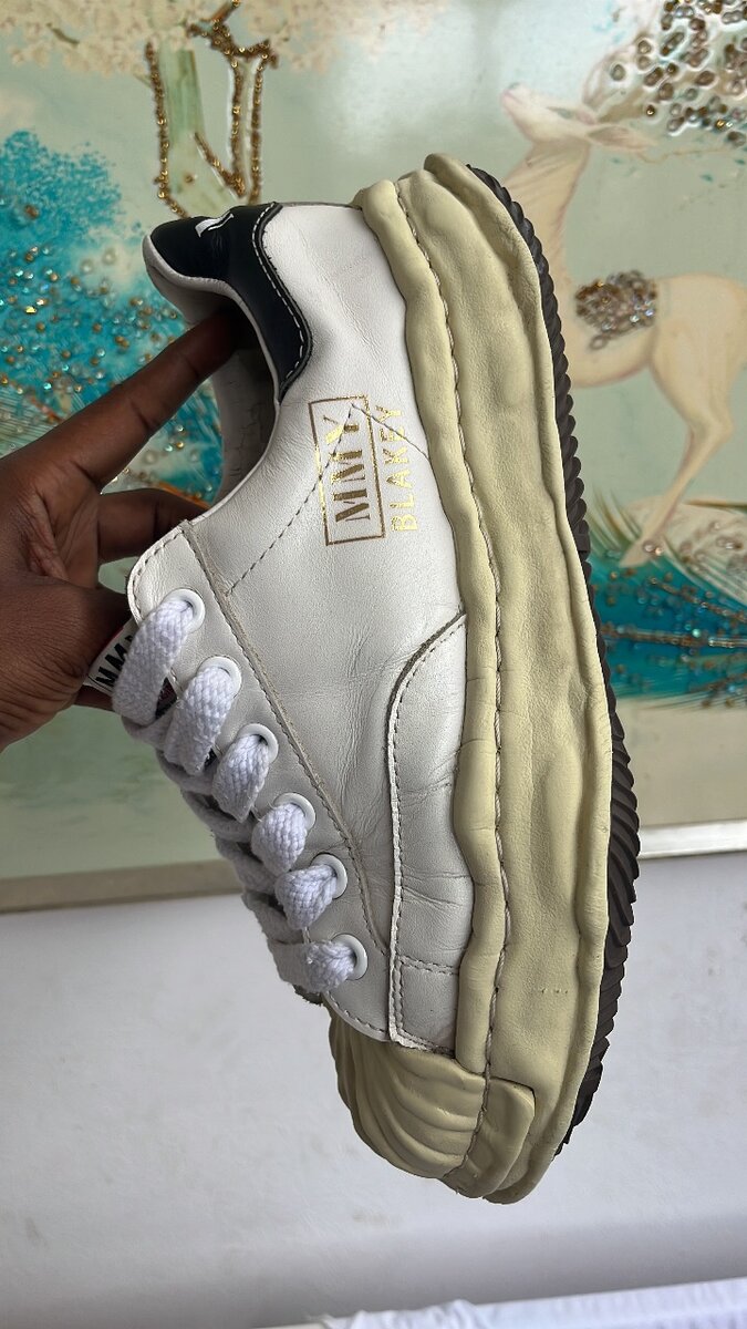 Baskets blanches tendance MMY