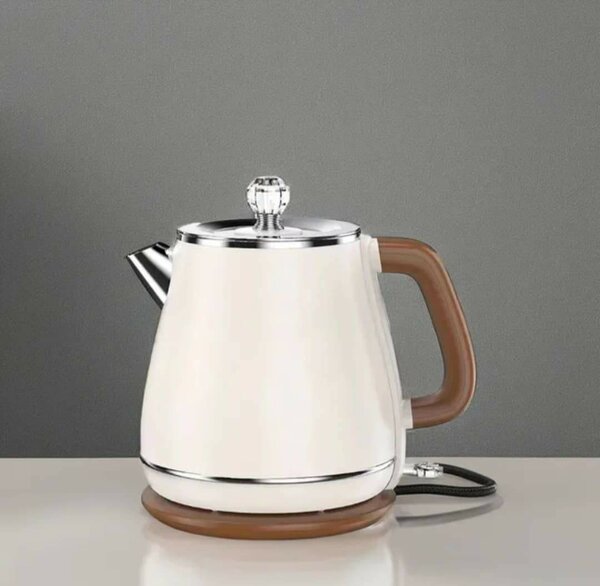 Bouilloire électrique en acier inoxydable double couche de 2