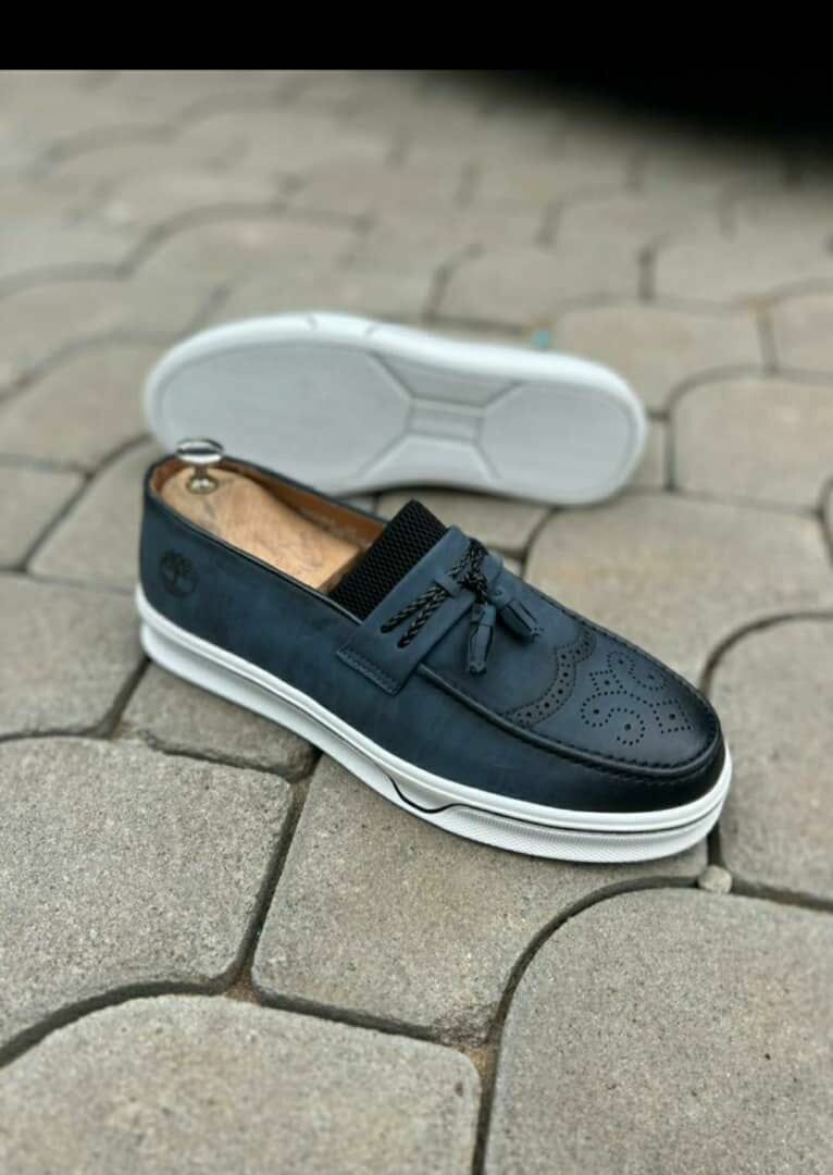 Mocassins en cuir élégants