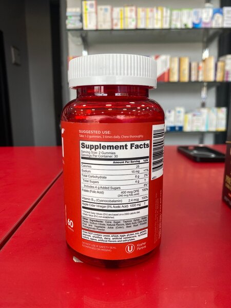 Apple cider vinegar gummies