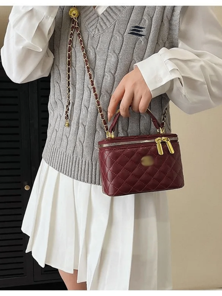 Sac bandoulière matelassé élégant