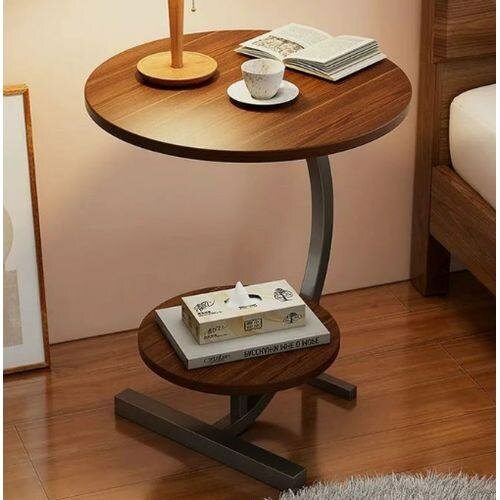 Table d appoint ovale 2 niveau
