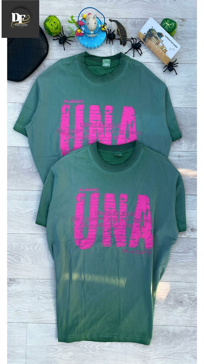T-shirts unisex "UNA" style casual