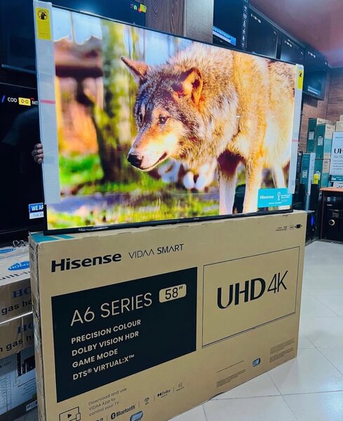 Hisense 58 inches UHD Smart 4k Tv