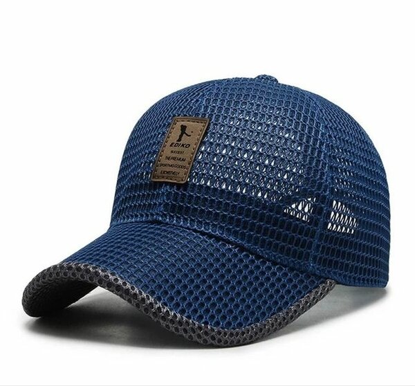 Casquette en maille respirante
