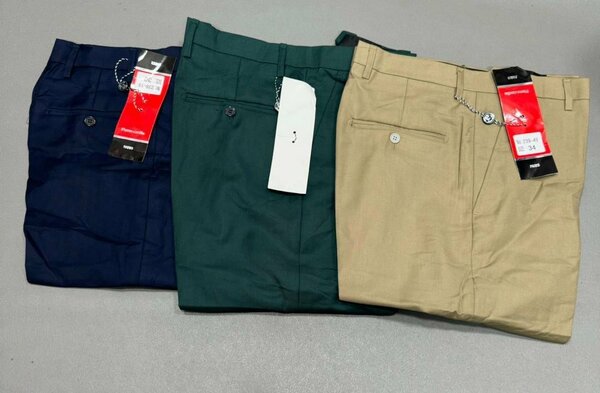 Pantalon tissu coton