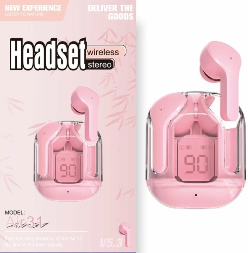 Air 31 Wireless Bluetooth-Compatible Headset Wireless Earpho