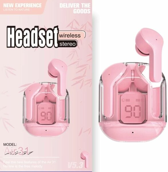 Air 31 Wireless Bluetooth-Compatible Headset Wireless Earpho