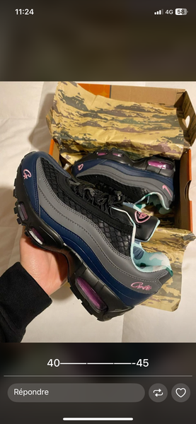 Baskets Air Max noires