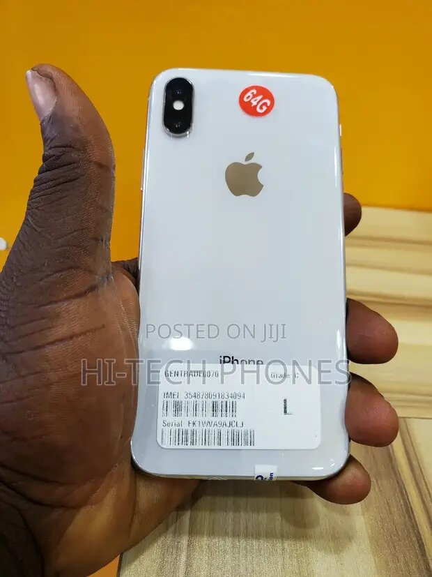 Apple iPhone X 64 GB Silver