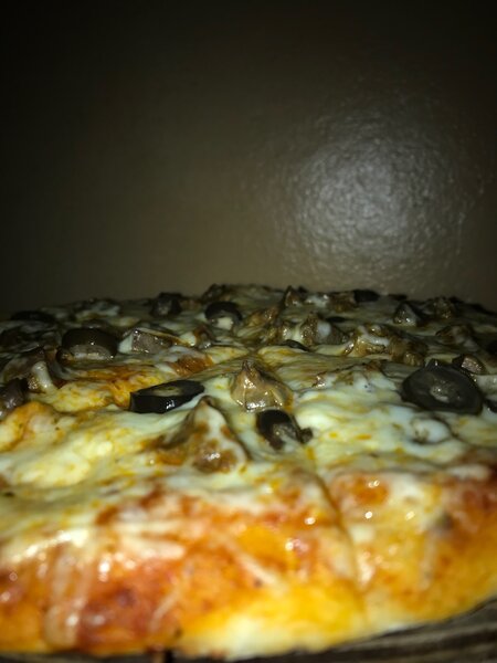 Pizza gésier de poulet