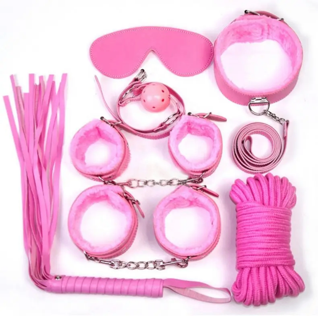 Set BDSM 7 pièces Multicolore