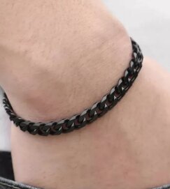 Best Qualtiy Hot Sell Black/Goldan/silver Stainless Steel Men Bracelet