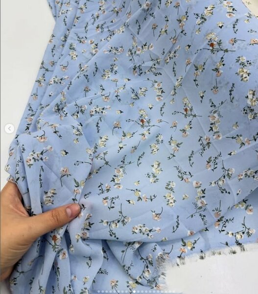 Красивейший креп шифон с принтом