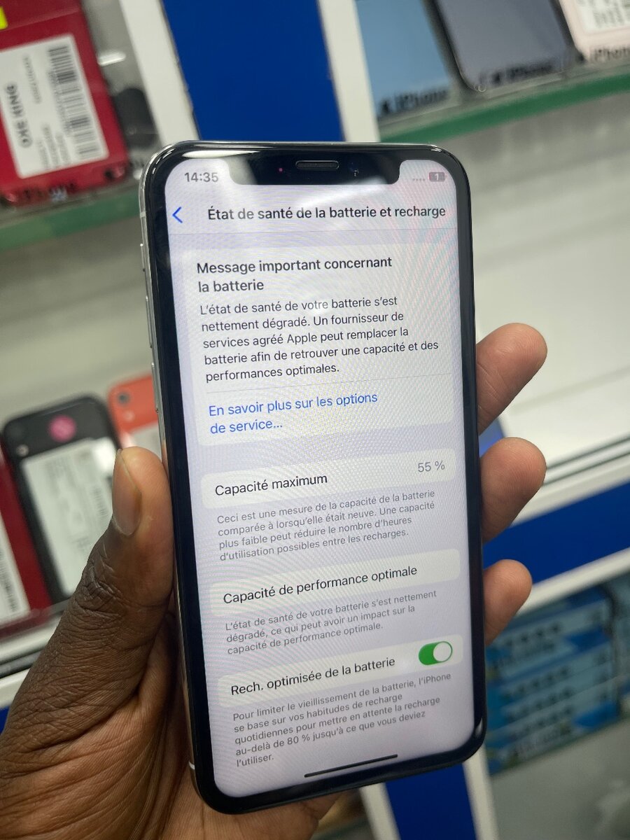 iPhone X 64GB Reconditionné