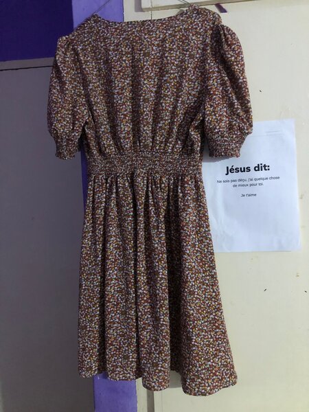 Robe d'été à fleurs bohème