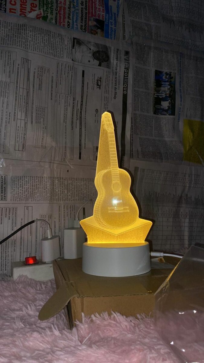 Lampe LED 3D Innovante