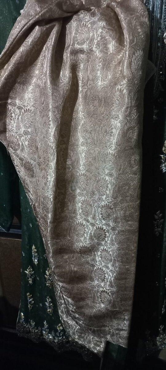 Hand embroidered suit