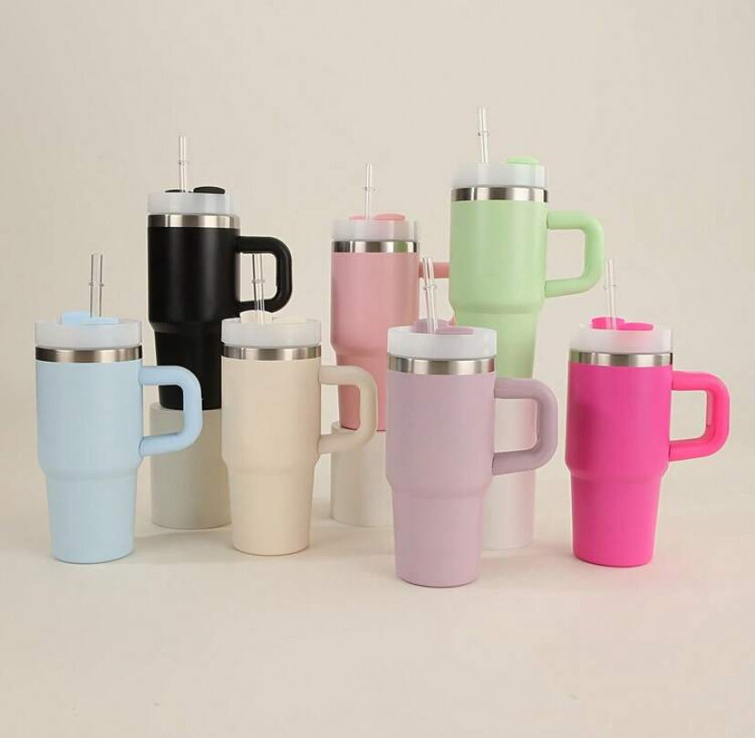 Tasse Thermos avec Paille 470ml