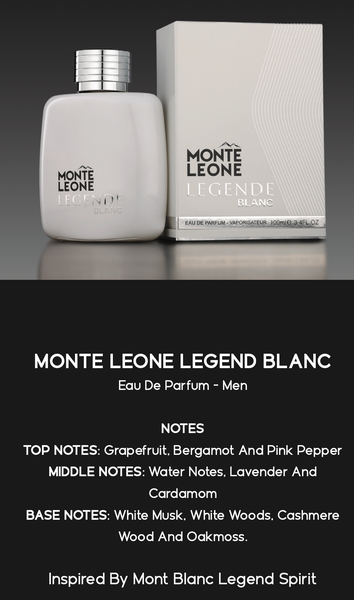Parfum Monte Leone Legend Blanc