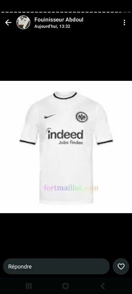 Maillot de football rétro tendance