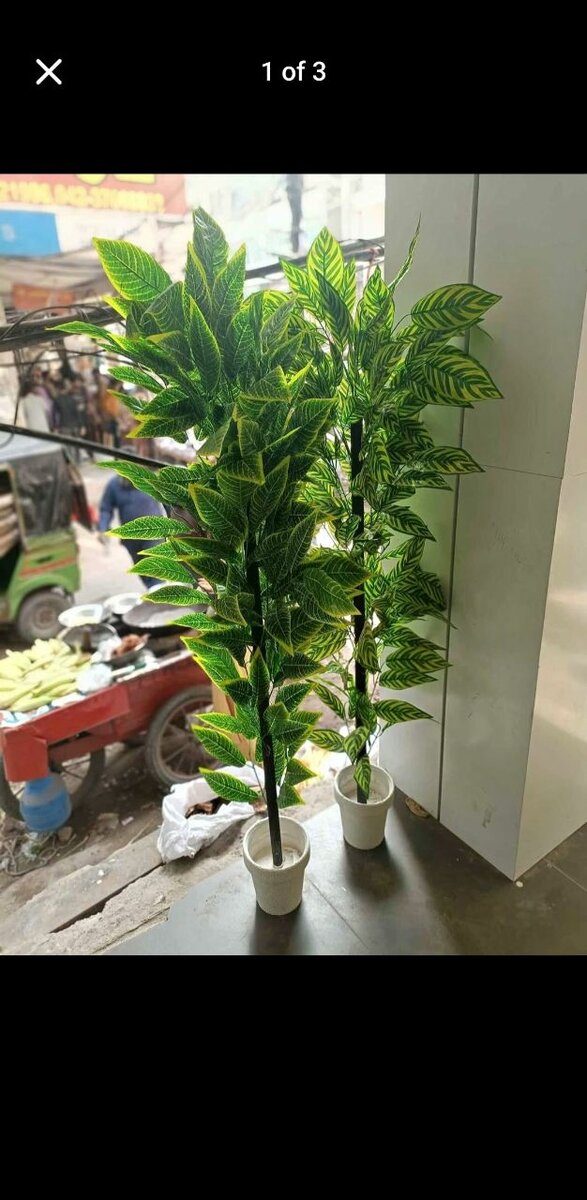 Flower pot artificial