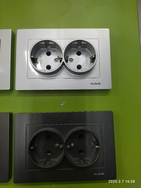 Двойная розетка