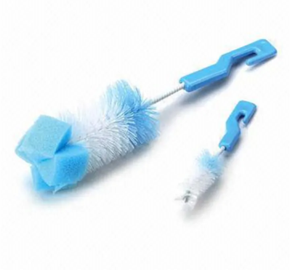 Baby Feeder Cleaning Brush - Multicolor